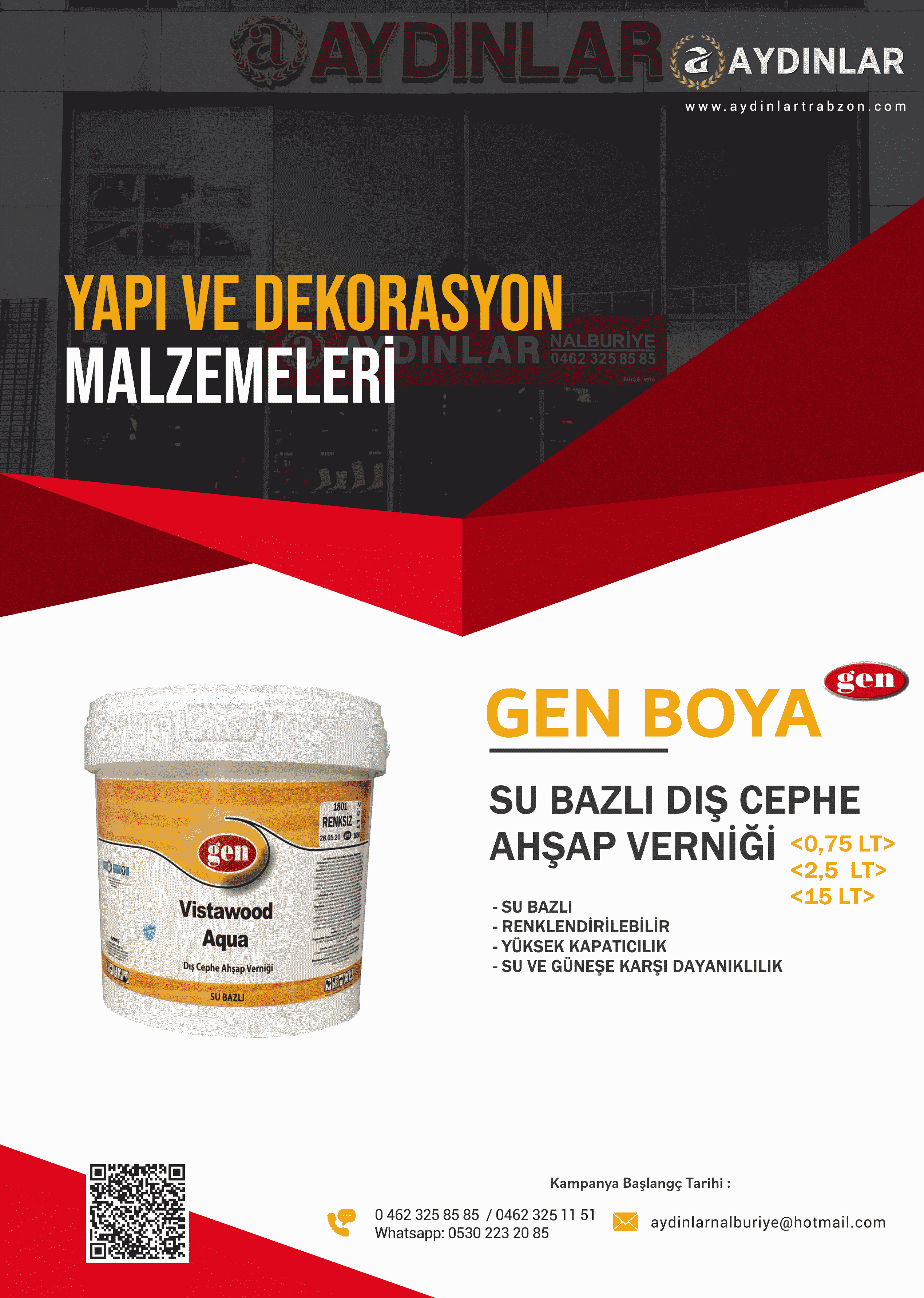 AHŞAP BOYASI