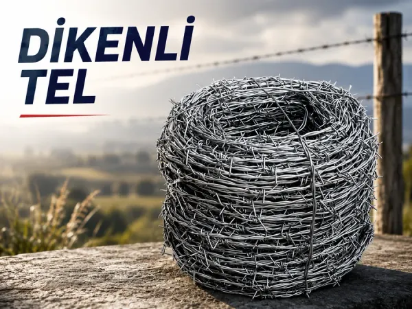 Galvaniz dikenli tel rulosu