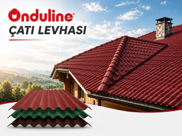 Onduline oluklu çatı levhası