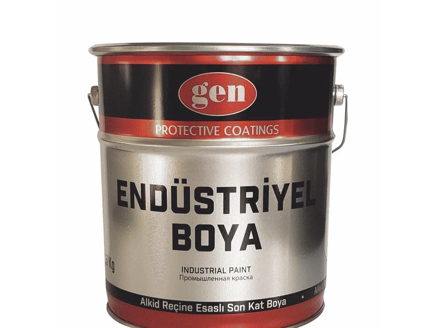GEN marka 15 kg endüstriyel metal boyası kovası